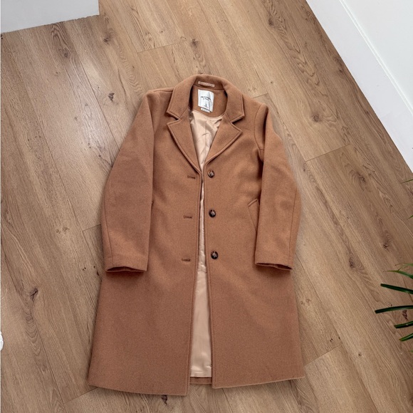 Abercrombie & Fitch Jackets & Blazers - Tan Abercrombie Coat